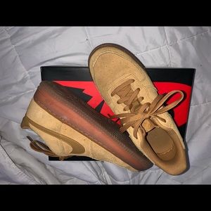 Nike Air Forces 1s Low Flax